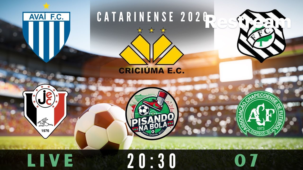 LIVE #07 CATARINENSE 2026! FINAL DEFINIDA E GIGANTES REBAIXADOS!