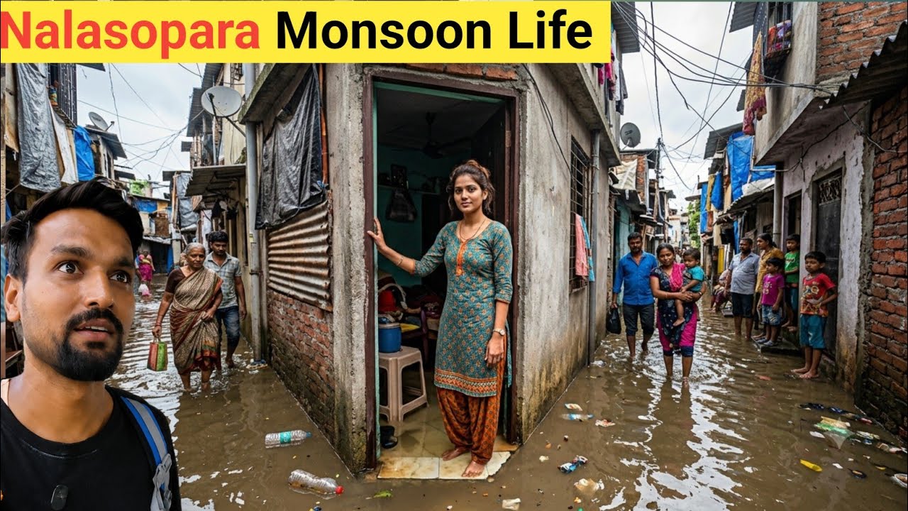 Mumbai Life During Monsoon | Nalasopara Monsoon