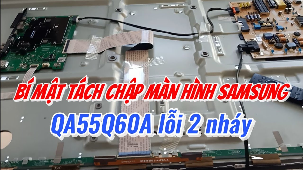 sửa tivi Lấy ngay Samsung Qled 4k 55Q60A  cho khách ở Thái Bình