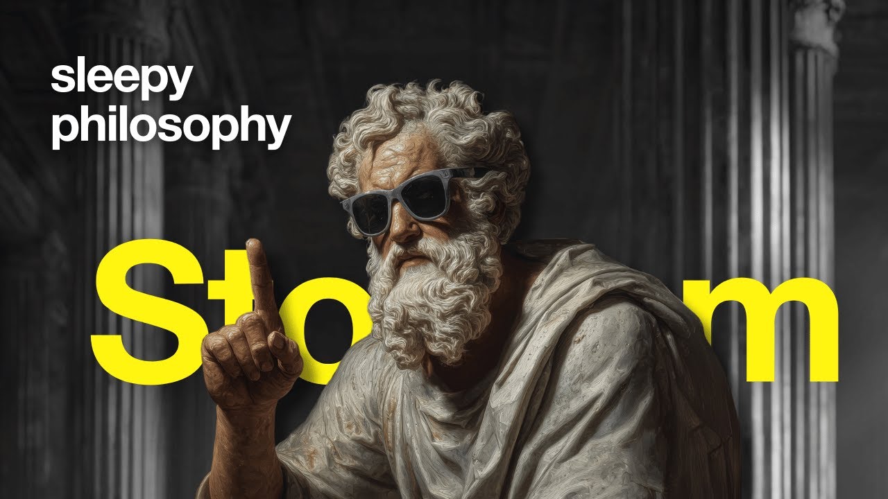 Emotionless or Unbreakable? Fall Asleep to Stoicism for the Modern World | Sleepy Philosophy