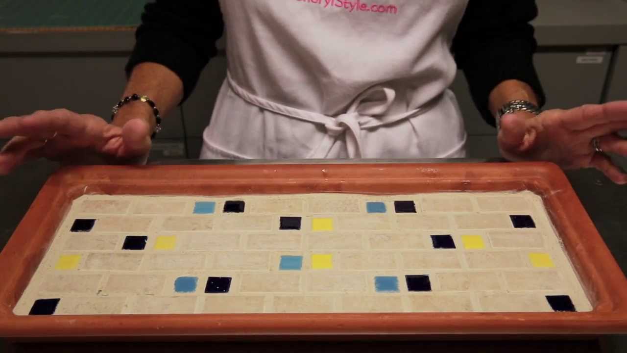 DIY Easy Tray Mosaic