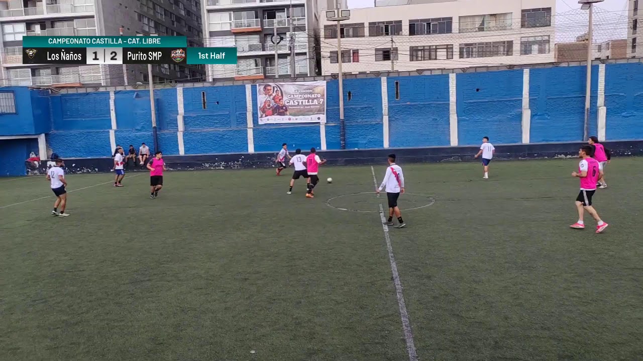 CAMPEONATO CASTILLA 7 - CATEGORÍA LIBRE
PURITO SMP vs LOS ÑAÑOS