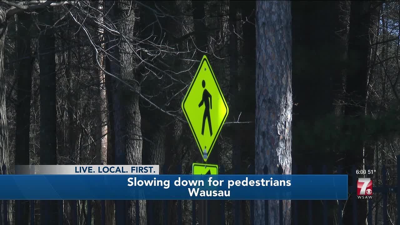 Police tell drivers in #Wausau to slow down, watch for pedestrians