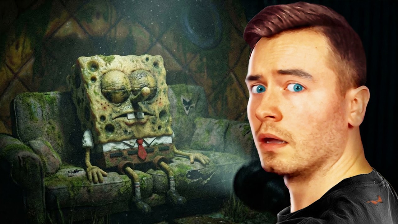 Er FINDET einen Uralten SPONGEBOB unter WASSER!🧽