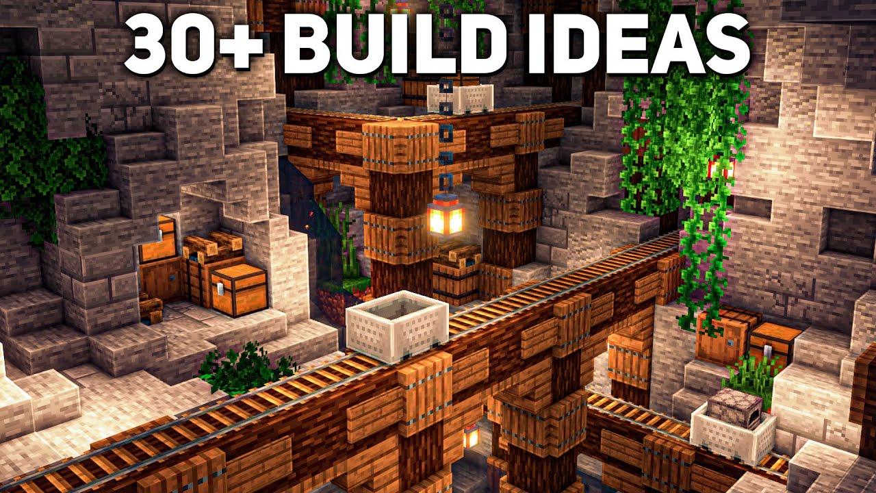 30+ Build Projects for Survival Minecraft 1.19 #2