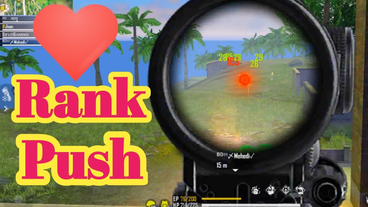 Free Fire Grandmaster push || 10 Headshot Kill #Free_Fire #sniper_lover