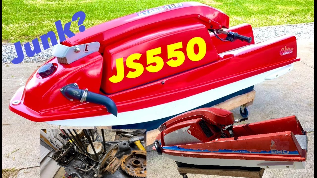 Saved from the junkyard. 85 JS550 JetSki 1 start!  #kawasaki #js550 #youtubeshorts #motivation #life