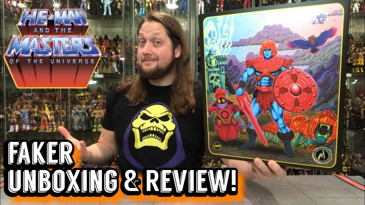 Faker Mondo He-Man & The Masters of the Universe Unboxing & Review!