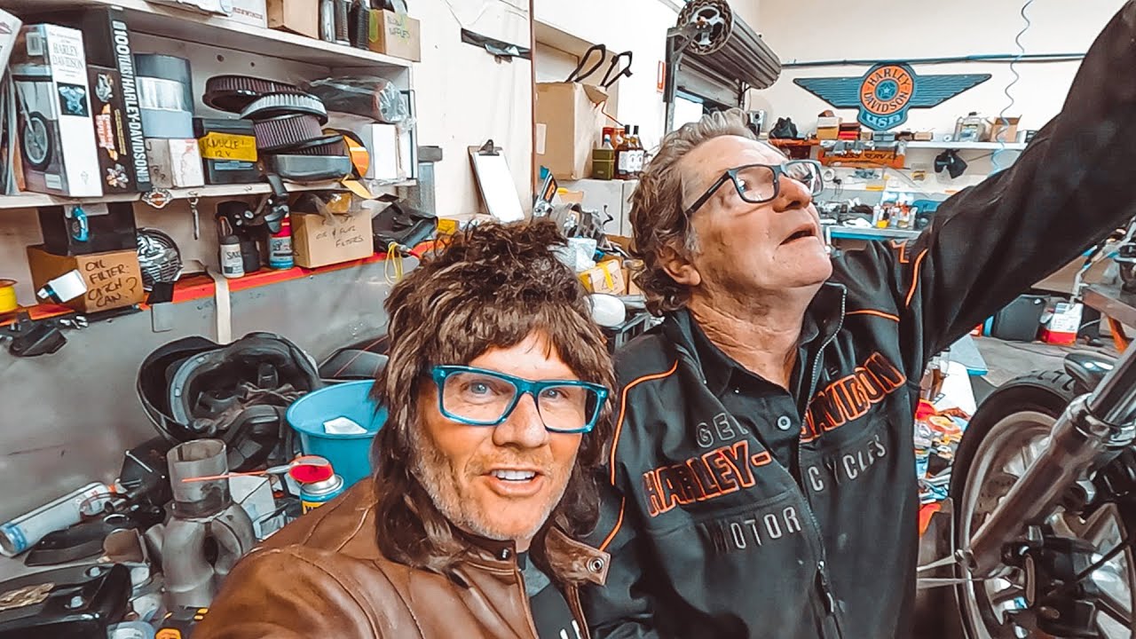 Wrenching on the Custom Low Rider ST  - El Diablo
