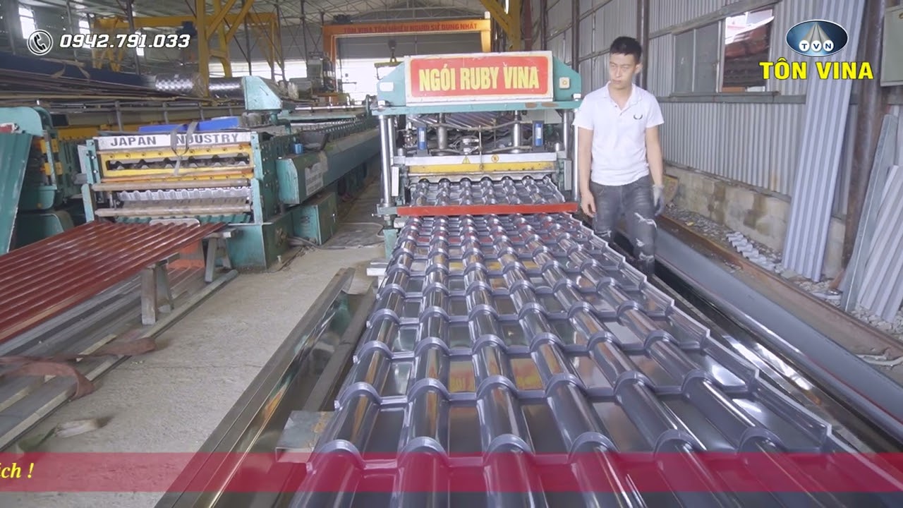 Báo Giá Tôn Sóng Ngói Ruby Hoa Sen, Hoà Phát, Vina... - 0942791033