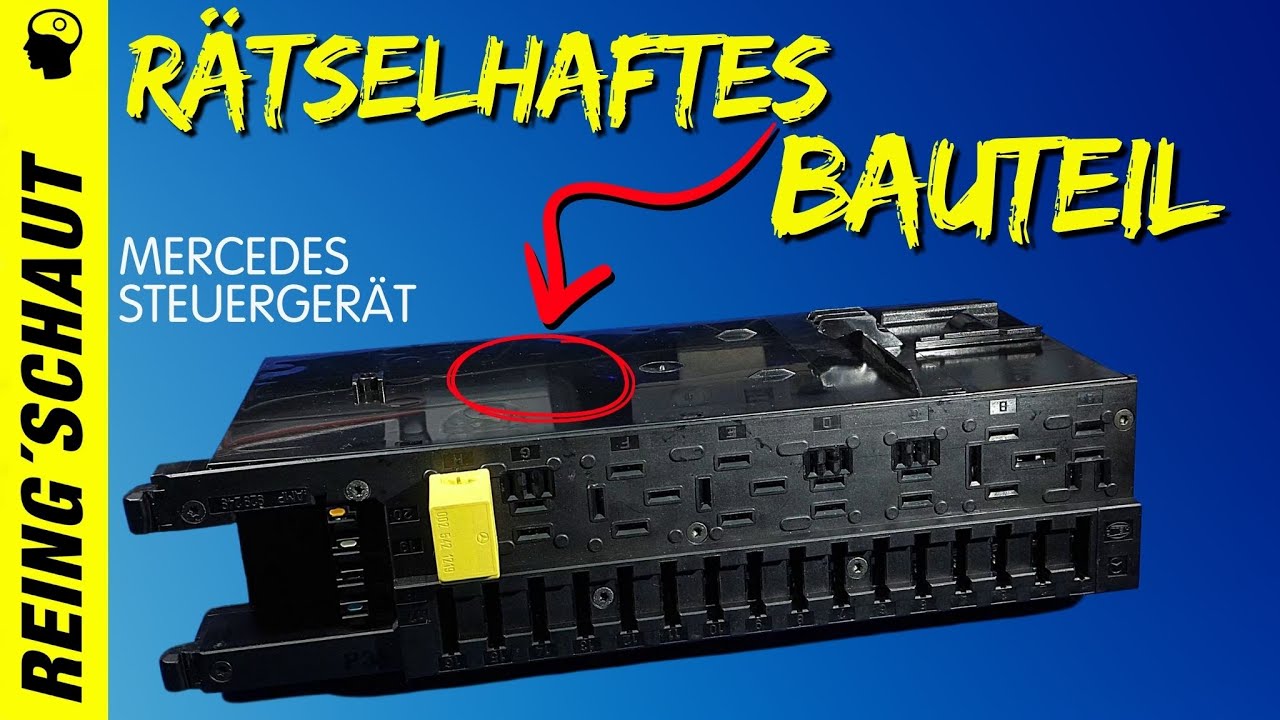 Steuerprobleme: Mercedes Steuergerät | Reing'schaut! | 2115452101 5DK 008 0047-50 | W211 SAM
