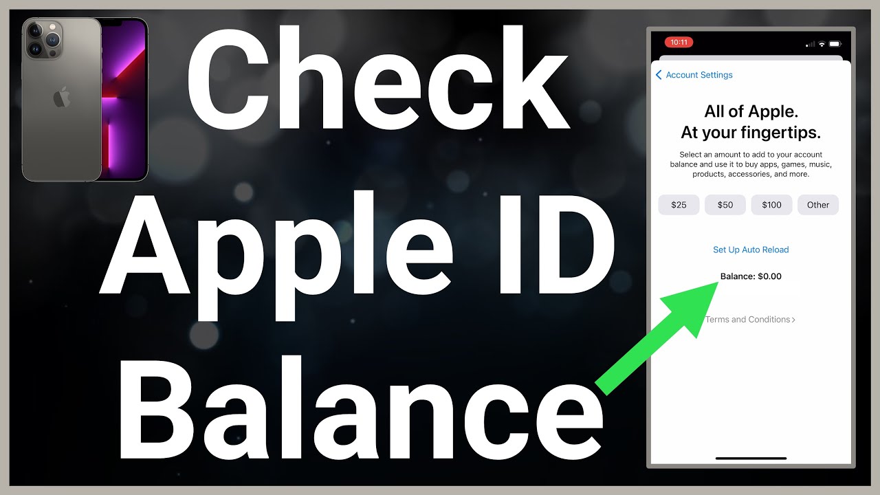 How To Check Apple ID Balance