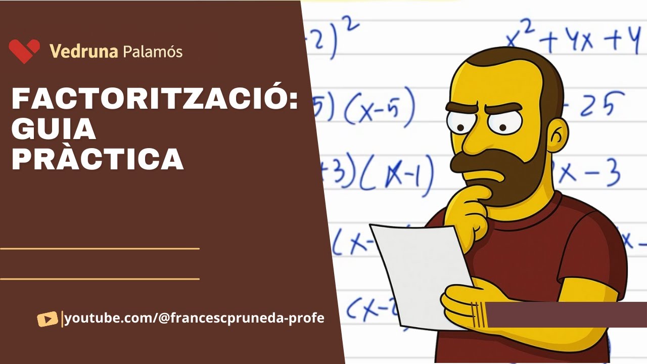 Factorització: guia pràctica