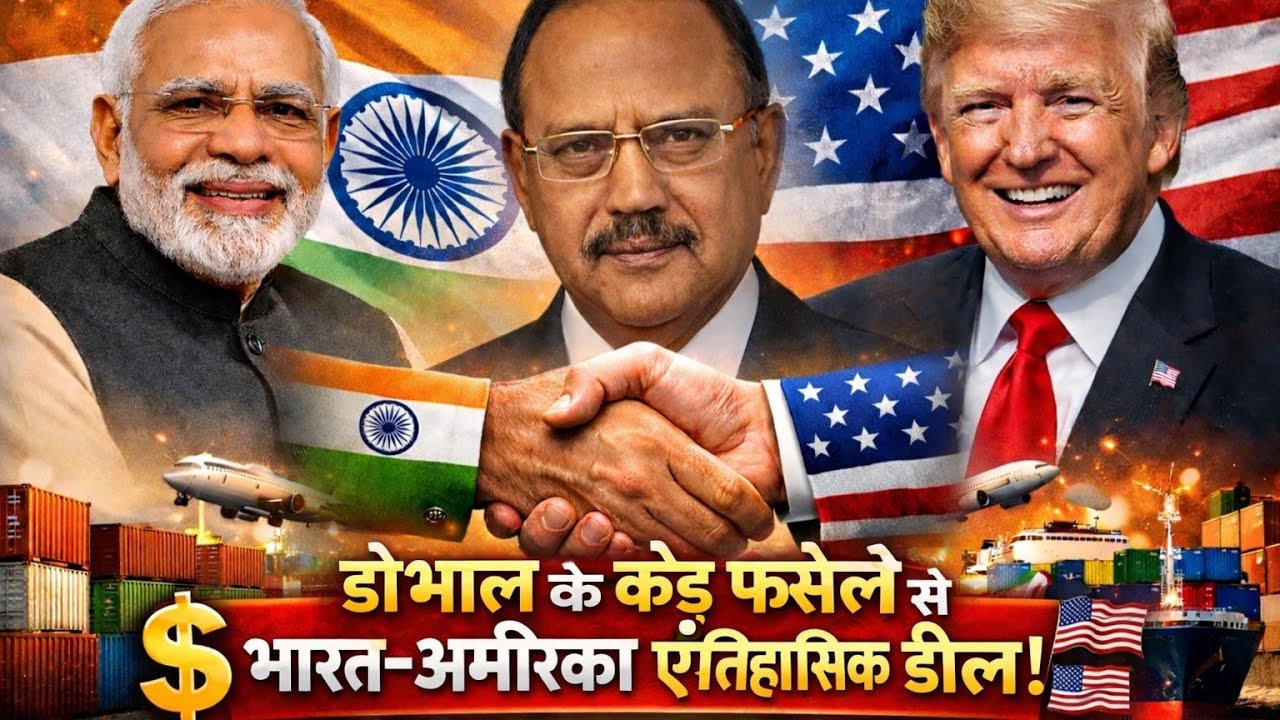 डोभाल के सख्त रुख से अमेरिका झुका! भारत-अमेरिका की सबसे बड़ी डील !