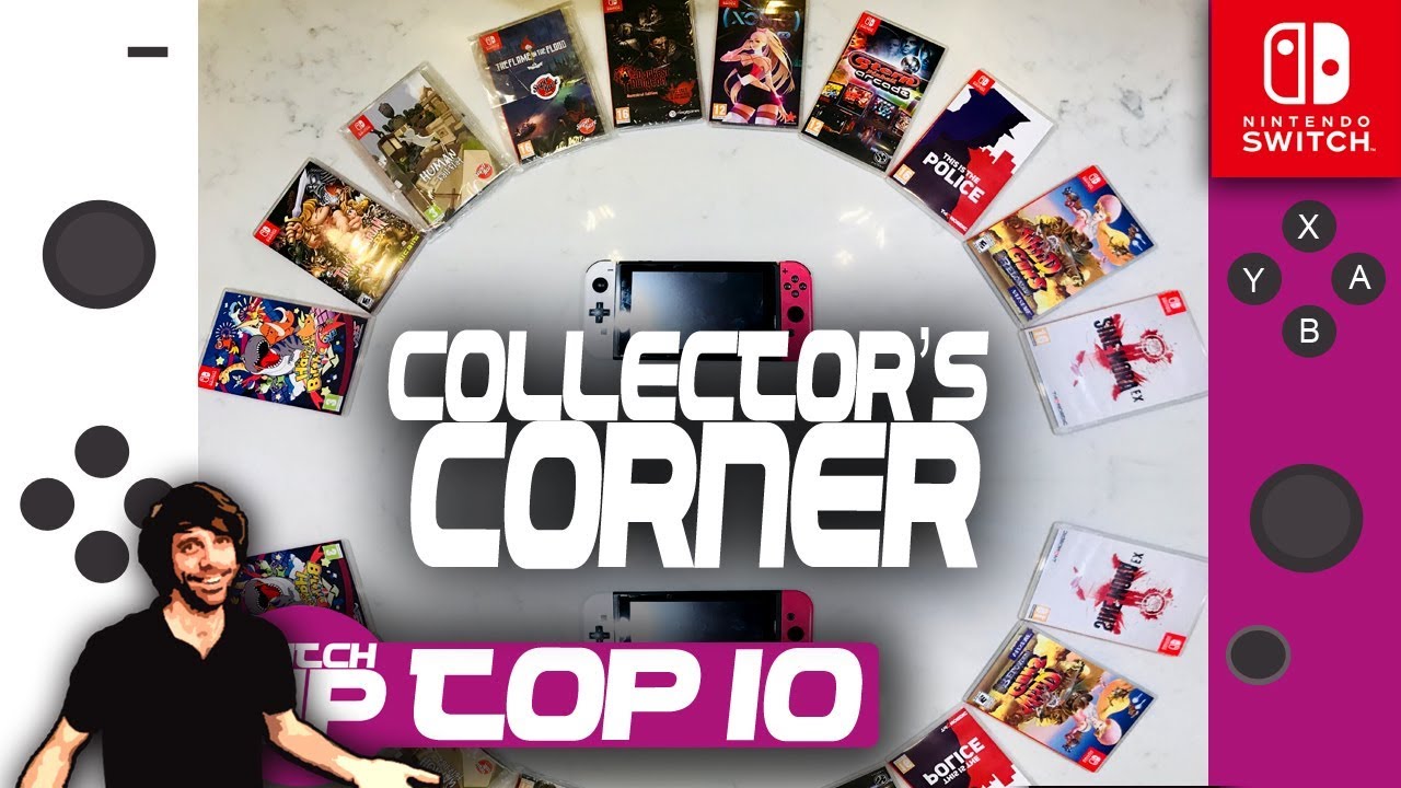 My NINTENDO SWITCH collection - Top 10 NICHE games (Collector&rsquo;s corner #1)