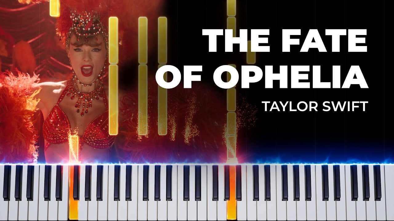 The Fate of Ophelia –Taylor Swift | Easy Piano Tutorial