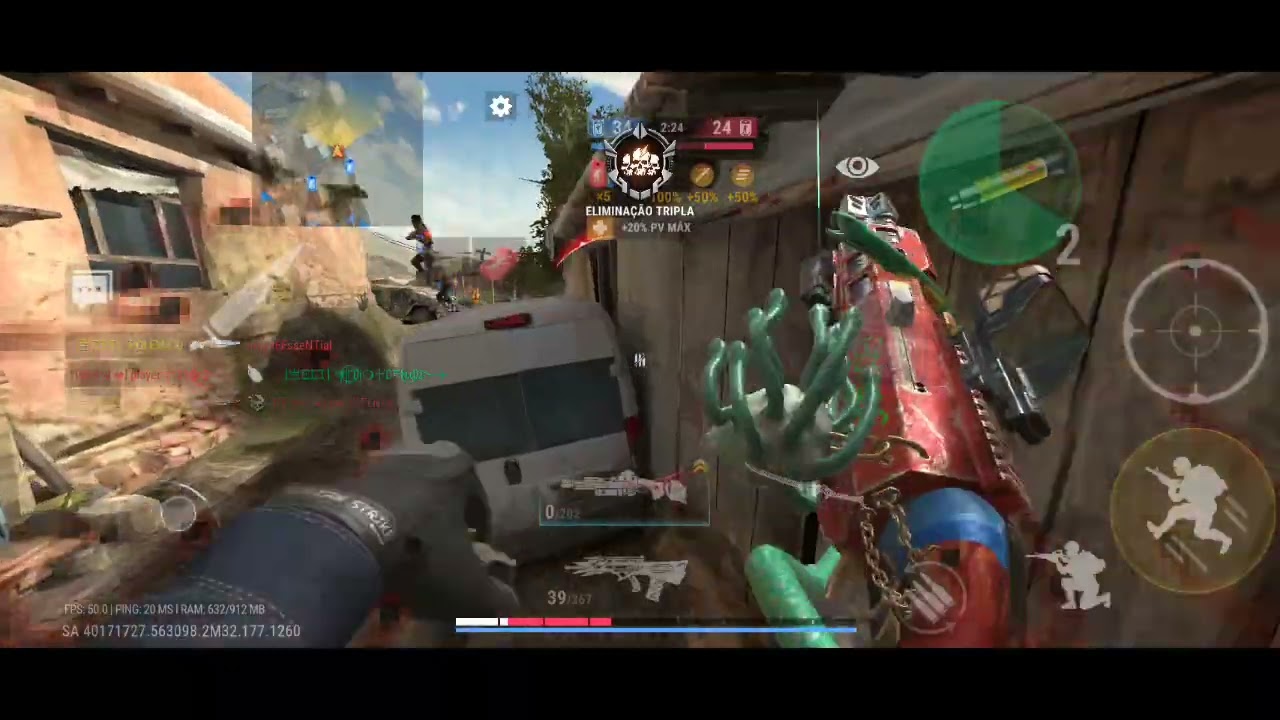 Modern Strike Online - Colheita - Clan ELITE vs BOW - x3