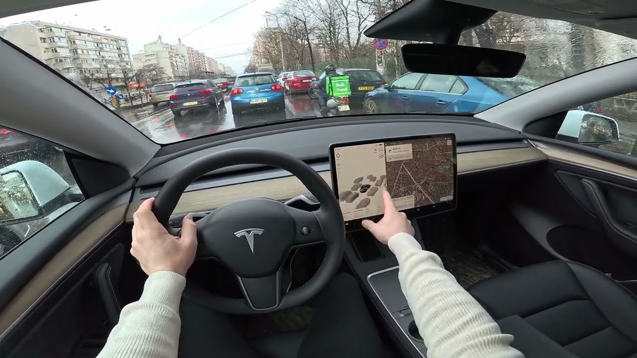 New Tesla Model Y 2024 Test Drive POV