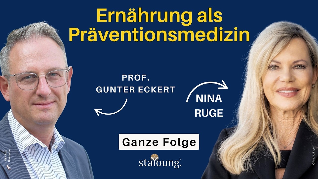 Ernährung für ein langes, gesundes Leben: Empfehlungen von Ernährungswissenschaftler Prof. Eckert
