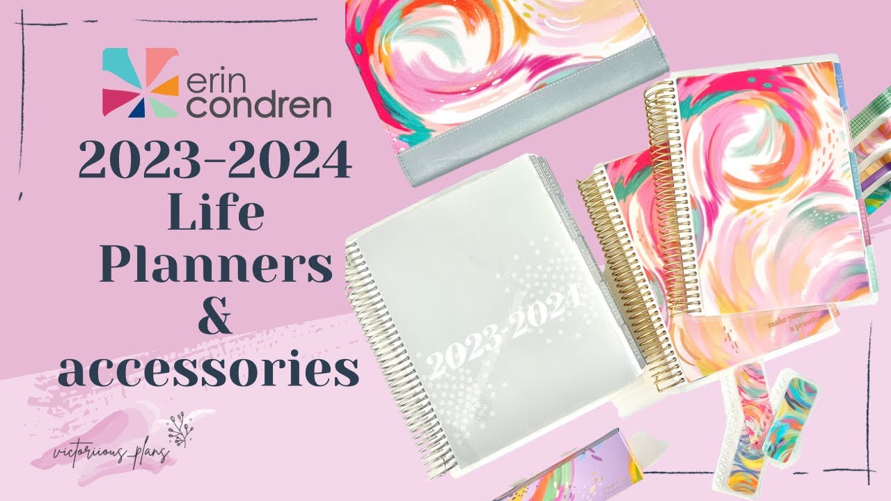 Erin Condren 2023 2024 LifePlanner Launch