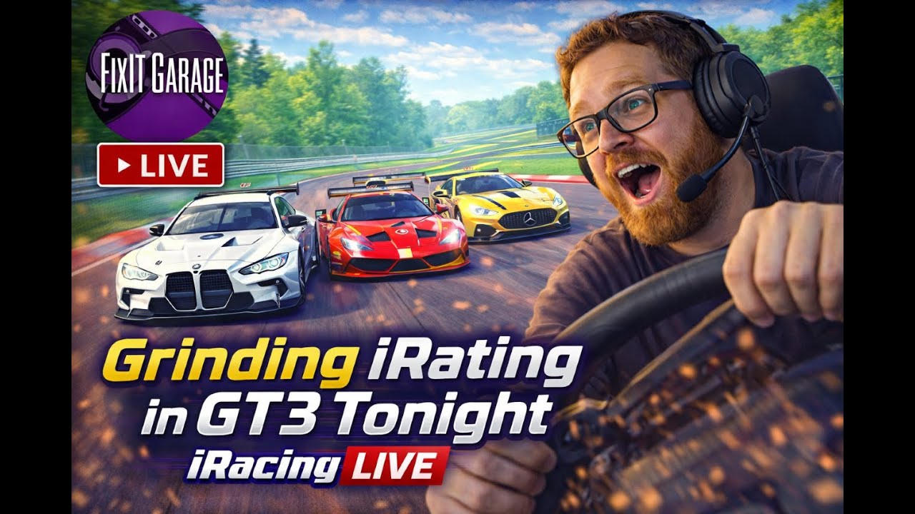 Back on the GT3 Grind | iRacing LIVE