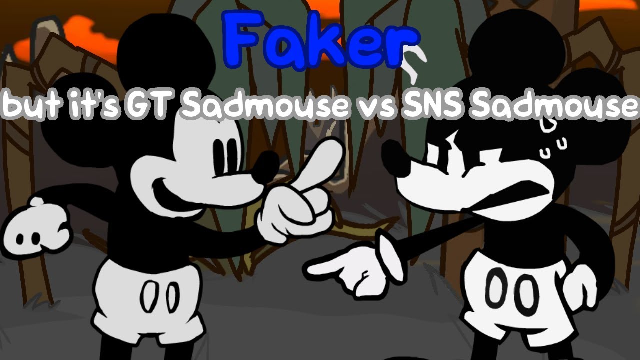 Faker, but it's GameToons Sadmouse vs (SNS) Sadmouse