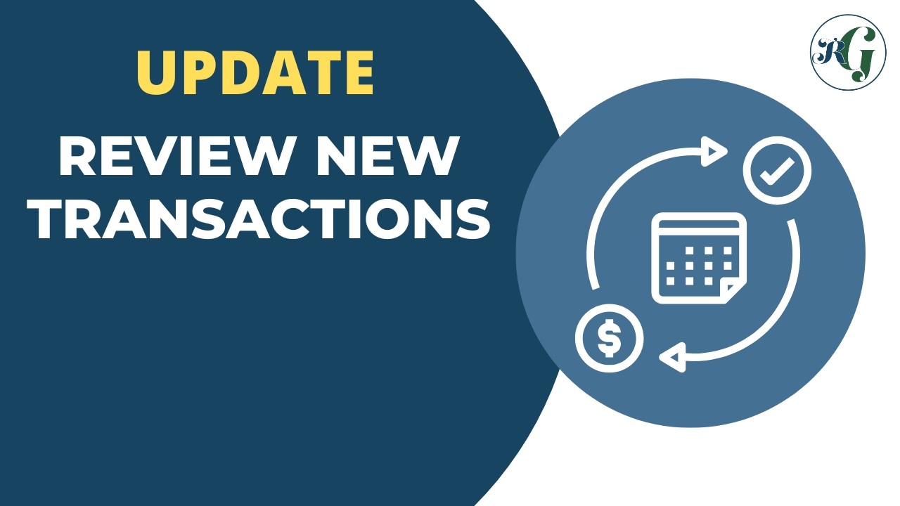 Update - Categorize Transactions