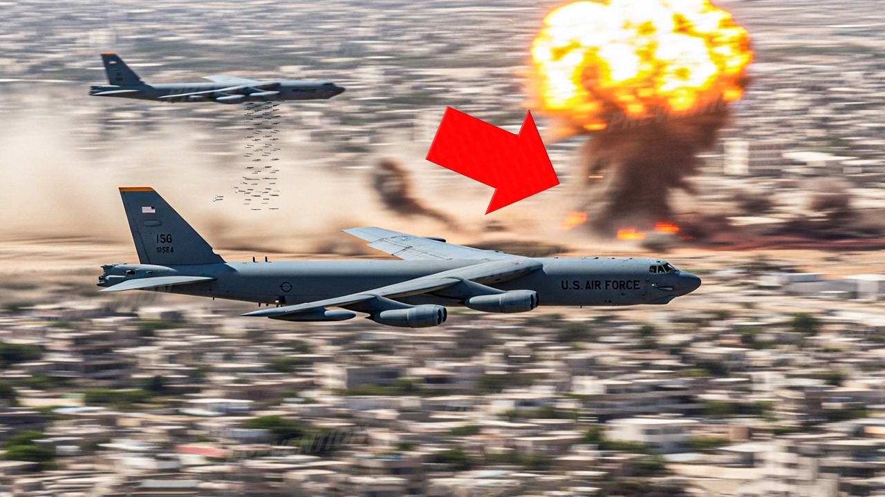 Иран в панике! Бомбардировщики B-52 США, F-16, F-15 и F-35 устремляются на Ближний Восток!