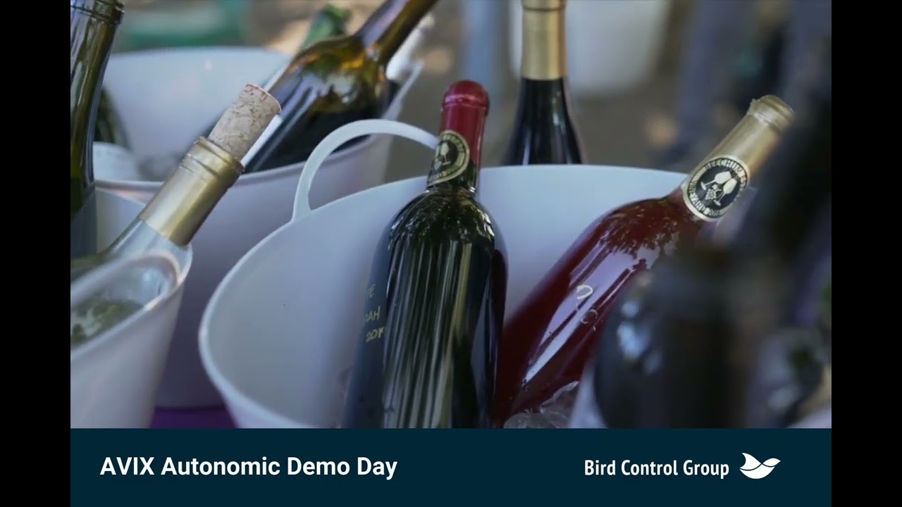 AVIX Autonomic Bird Laser in Action at Demo Day in CA