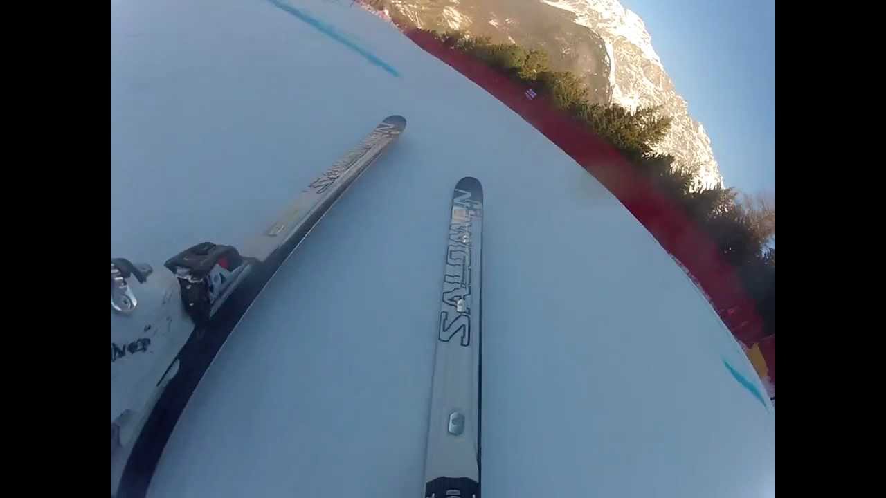 Video Ravelli, apripista discesa di Bormio (salto 65 mt)