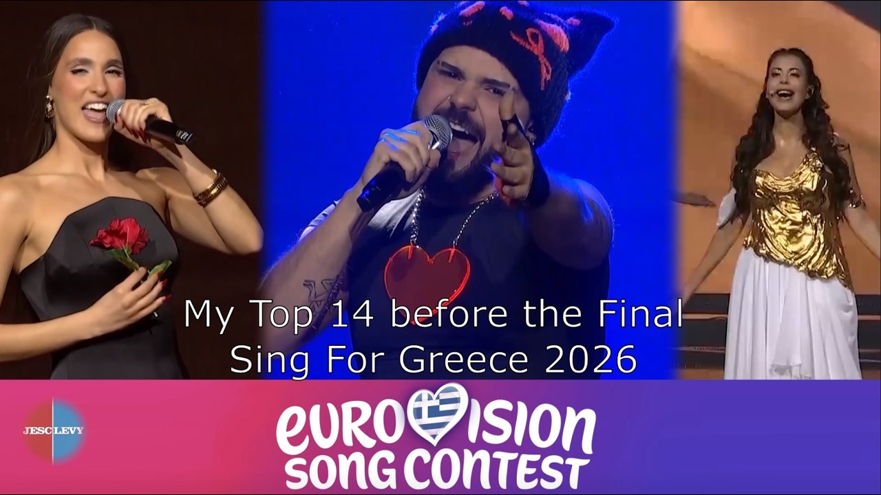 My Top 14 before the final | Ethnikos Telikos 2026 | Greece in ESC 2026
