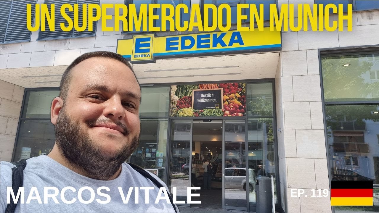 Así es un SUPERMERCADO de EDEKA en MUNICH 🛒🍺🇩🇪