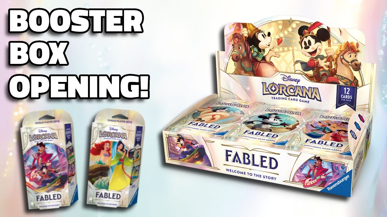 Fabled First Look! | Disney Lorcana Booster Box Opening