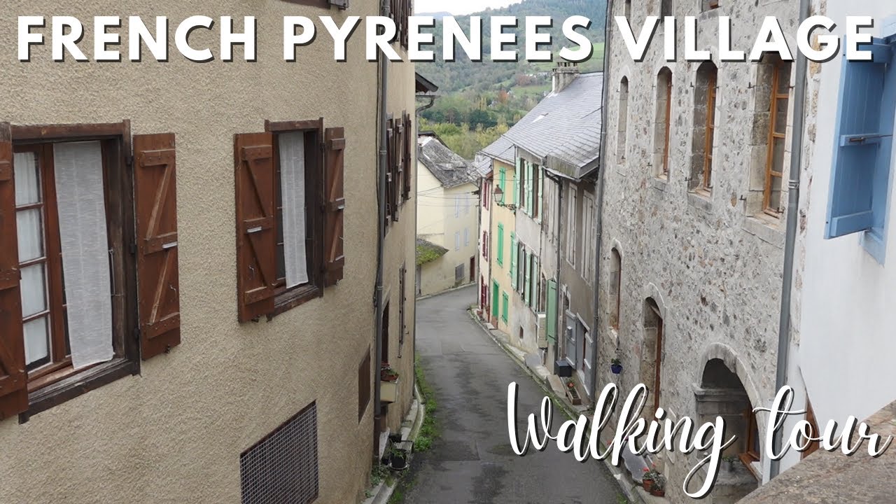 Explore  Castillon-en-Couserans - a Charming French Village Walking Tour
