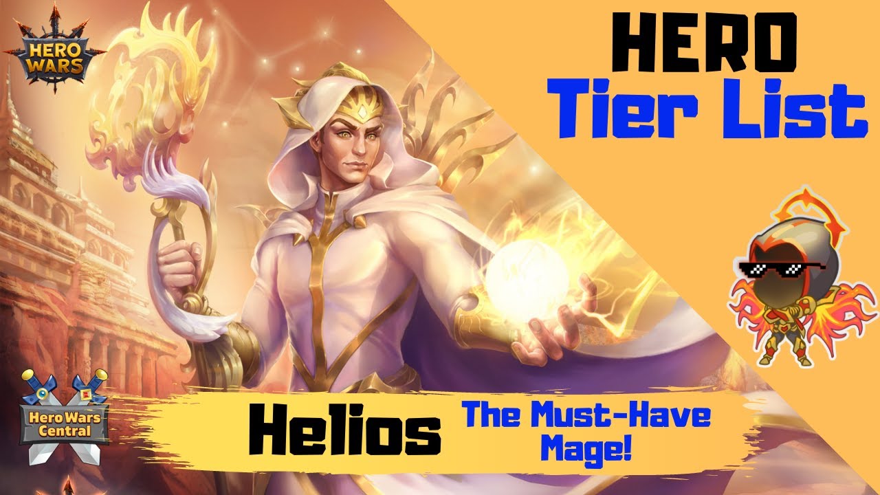 Hero Wars | You Have to Level Him Up! Helios Tier List Discussion!