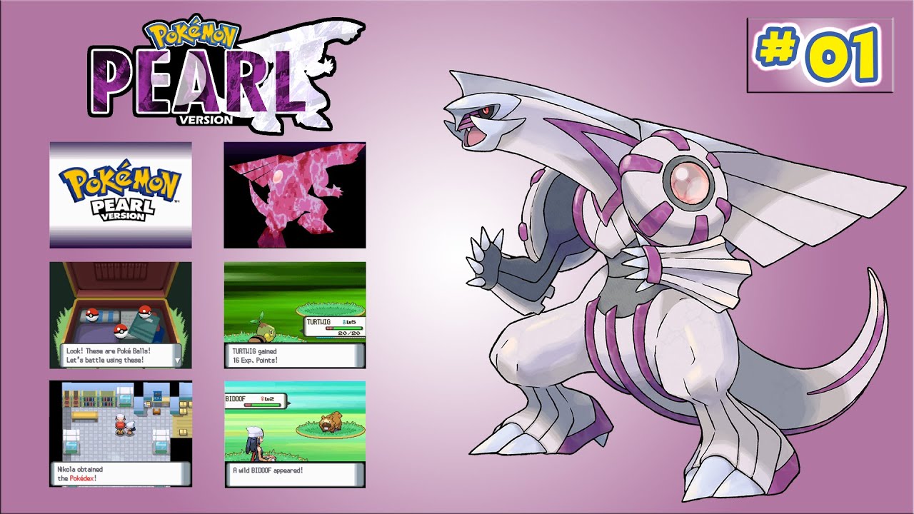 Pokemon Pearl Version Ep.01 - Enter The Sinnoh Region