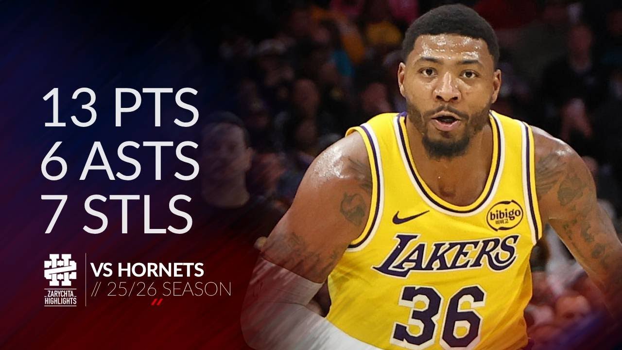 Marcus Smart 13 pts 6 asts 7 stls vs Hornets 25/26 season