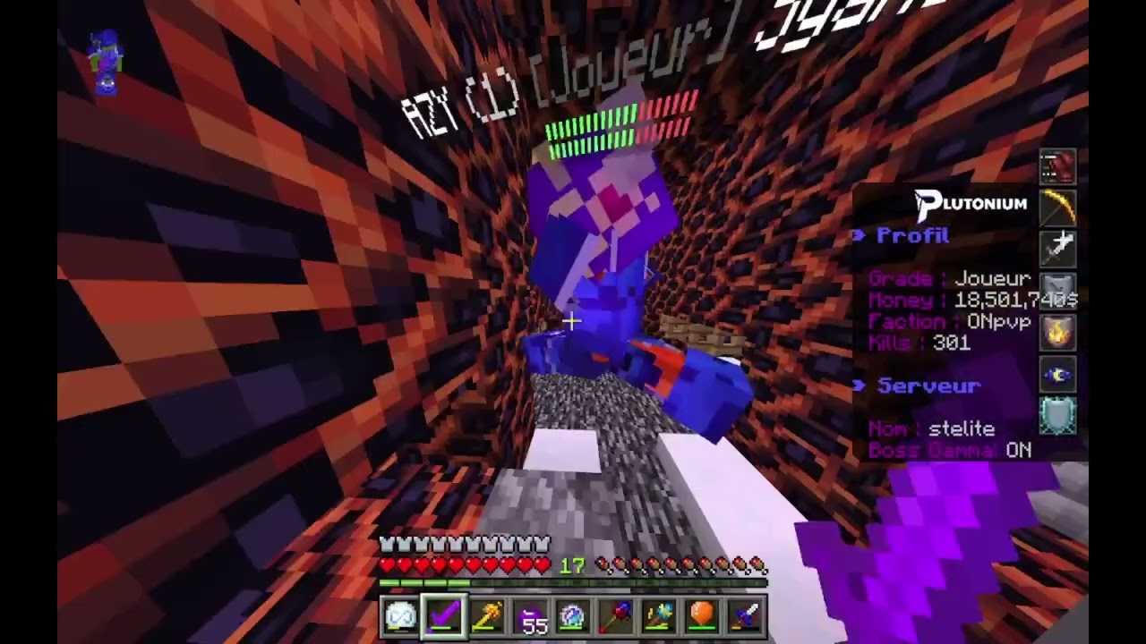je drop se full pluto dans sa trap ? plutonium V4