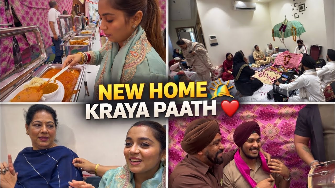 New ghar le liya😍😍 // kraya paath ❤️❤️@simankijappi 