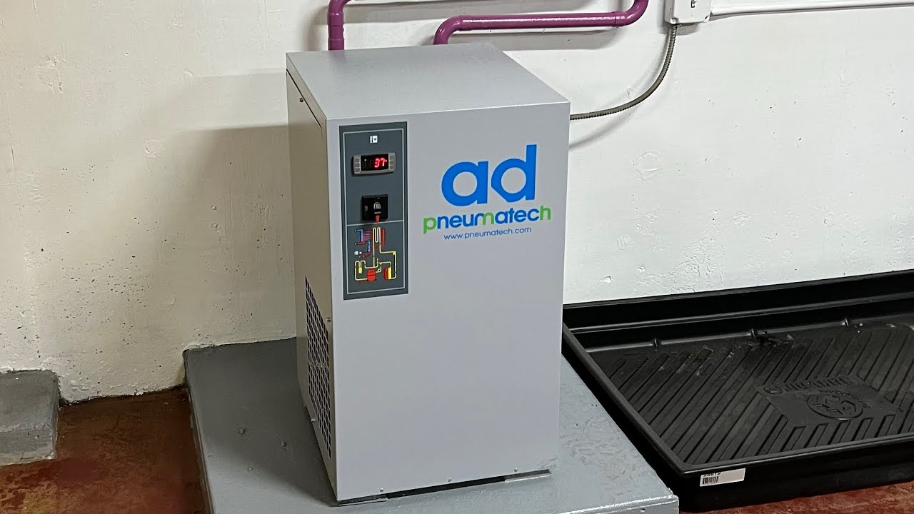 Pneumatech Air Dryer Install - AD125 (E7) - Pneumatic System - Compressed Air - Sweat Pipe - ASMR