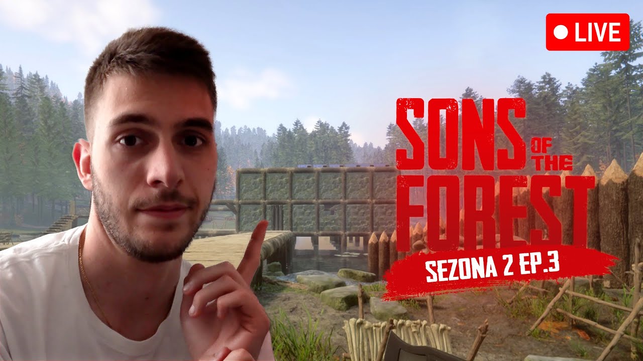 Veliki napredak na bazi i istrazivanje spilja... | Sons of The Forest EP.3 | Sezona 2 | Live
