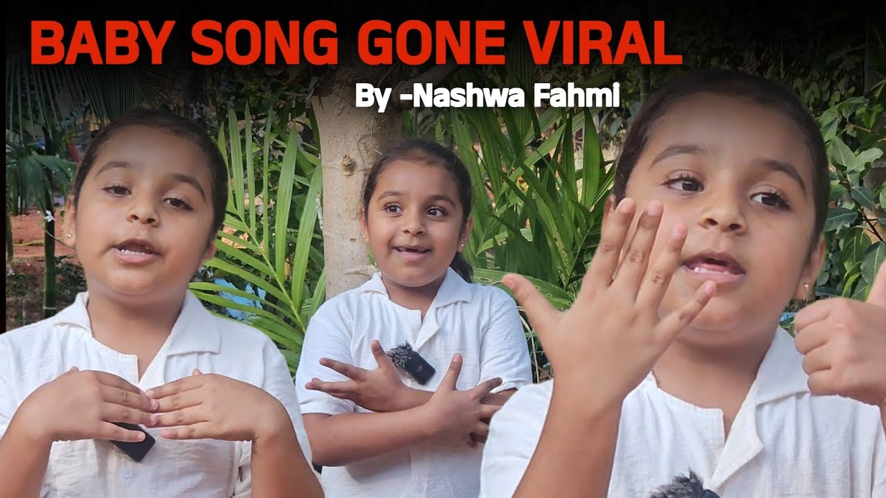 Baby song gone viral 🔥 Nashwa Fahmi special ❤️ 