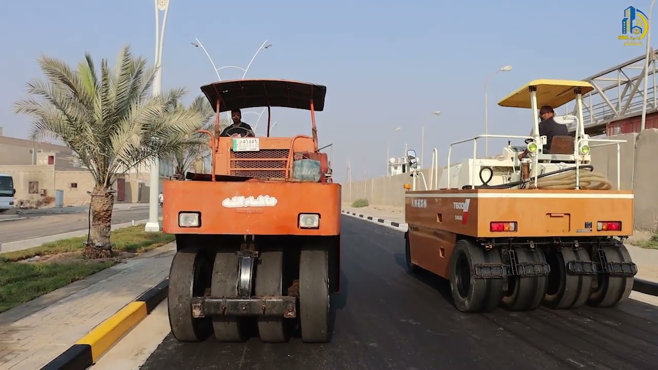 مديرية بلديات البصرة اعمال تاهيل كورنيش الفاو