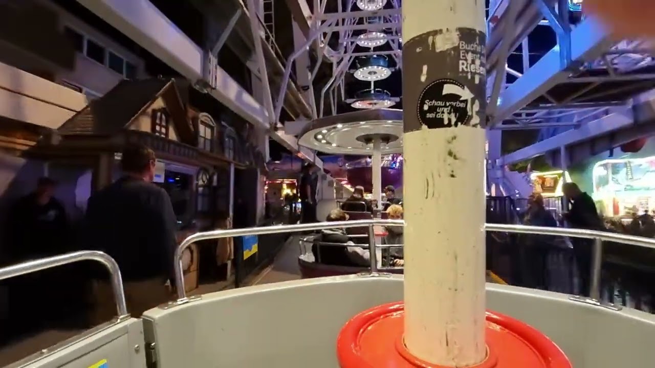Haaner Kirmes 2023 - Attraktion - Das Sonnenrad 4k-60fps