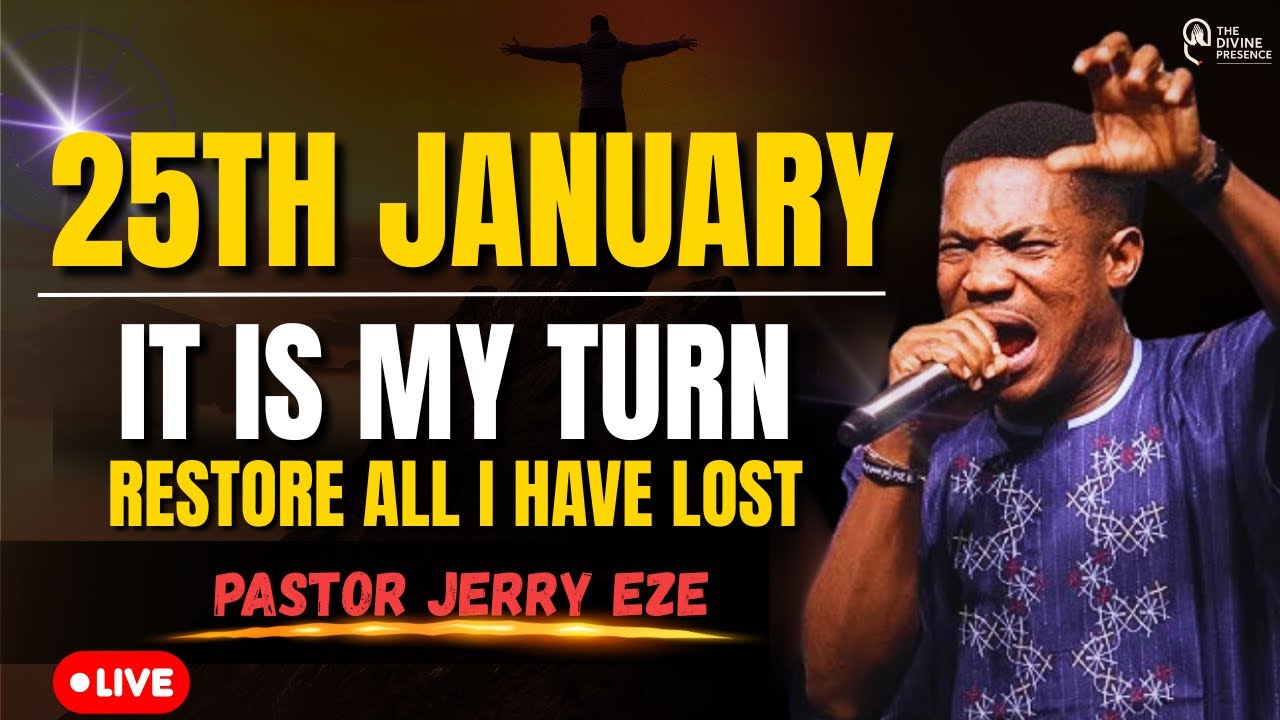 EL-ROI EL-ROI! RESTORE ALL I HAVE LOST TODAY! PASTOR JERRY EZE | 24TH JANUARY| MIDNIGHT PRAYER