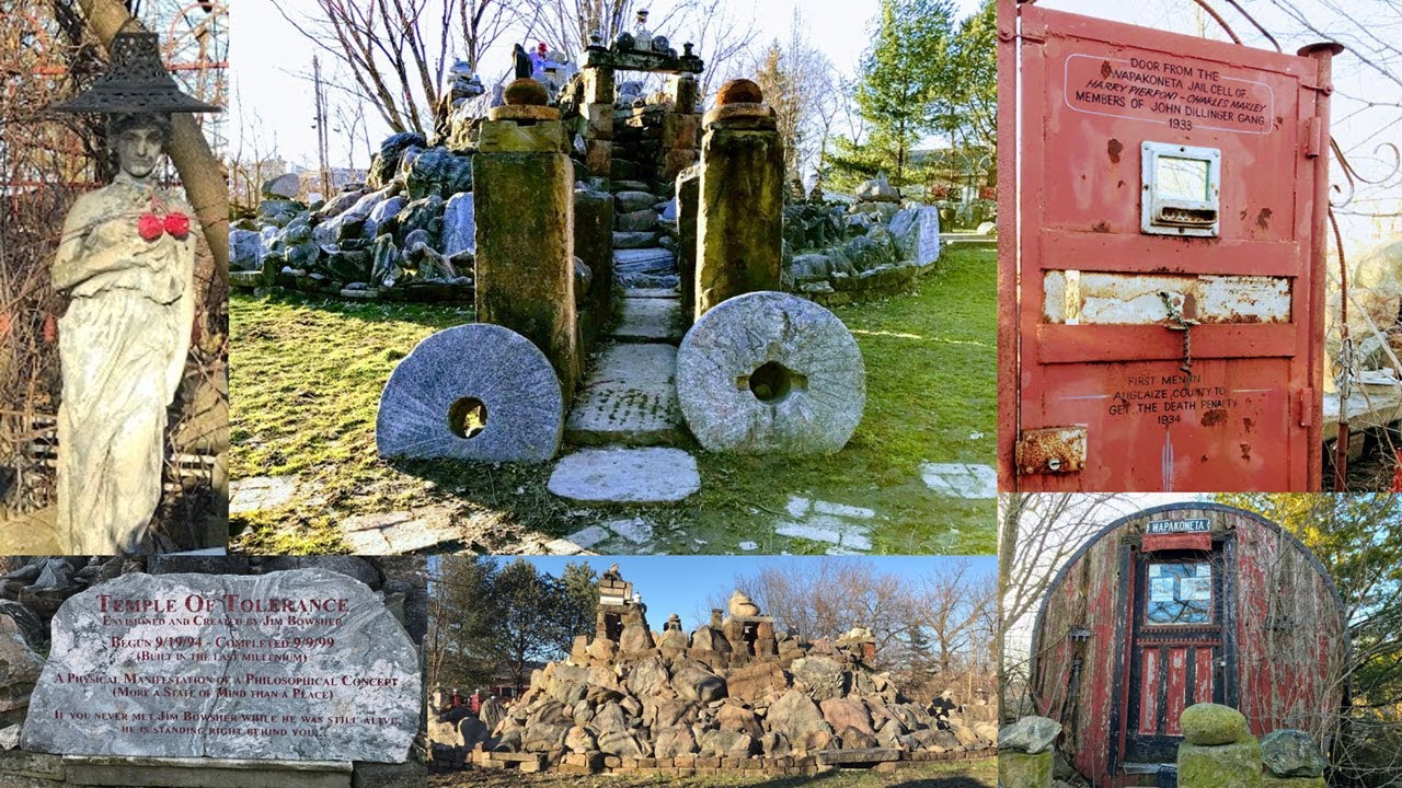 Temple of Tolerance Amazing Rock Sculpture Garden Wapakoneta Ohio