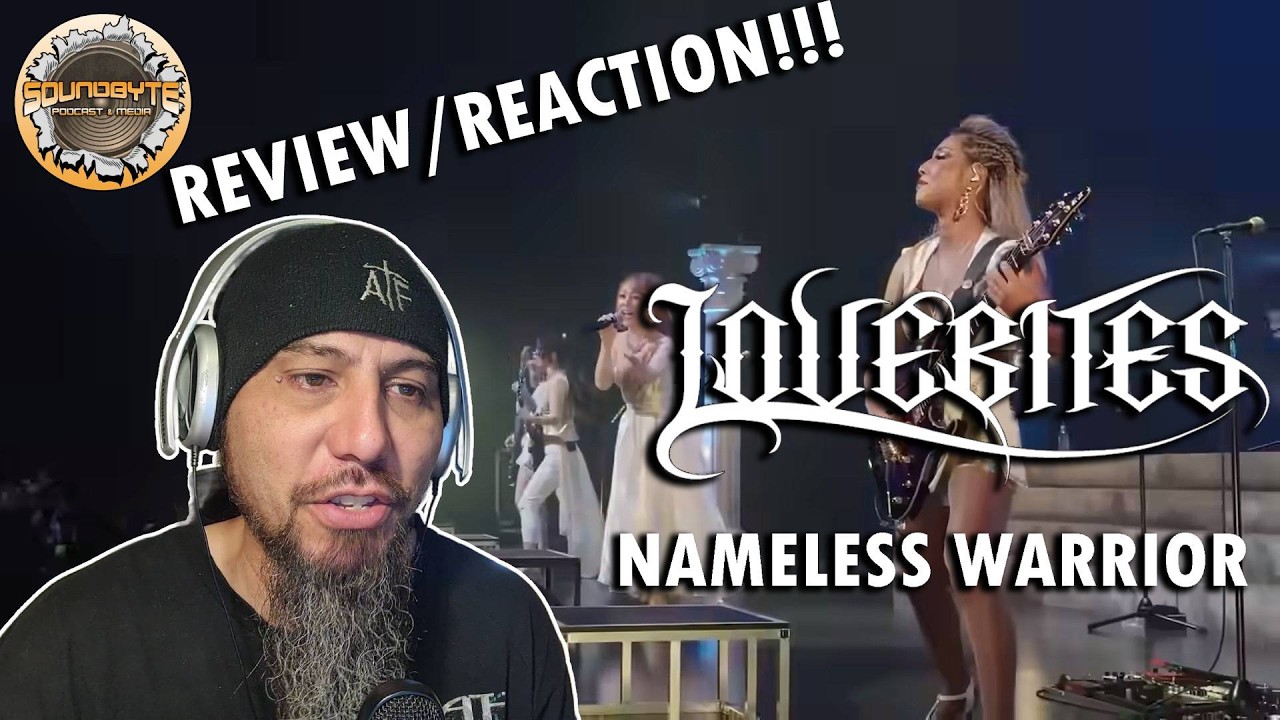 First time reaction Lovebites - Nameless Warrior Live 2023