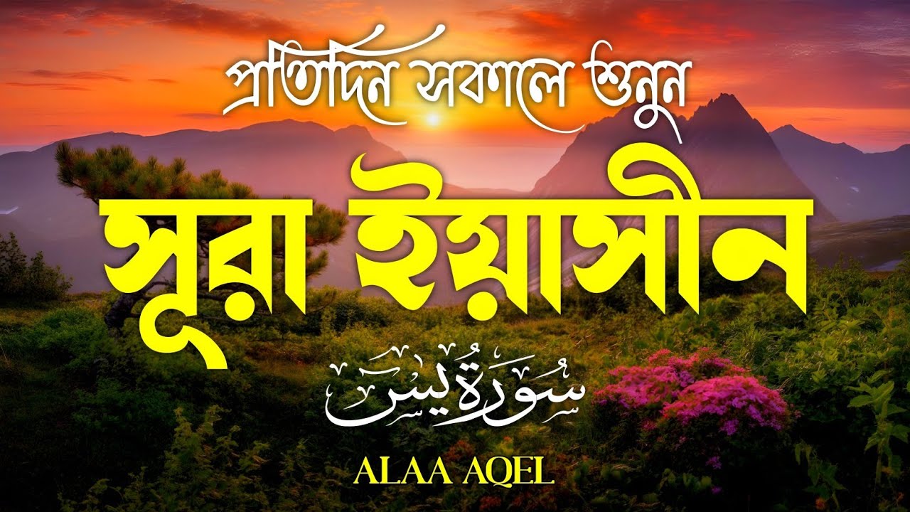 প্রতিদিন সকালে শুনুন-প্রশান্তিময় কন্ঠে সূরা ইয়াসীন|(سورة يس) SURAH YASIN | Morning Quran Recitation