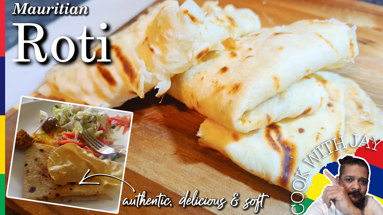 Mauritian Roti Step by Step Recipe | Mauritian Flatbread