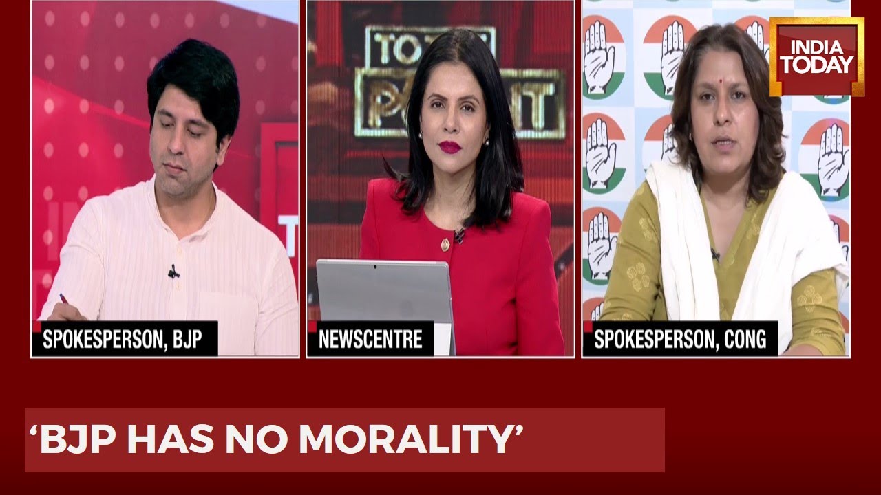 WATCH Shehzad Poonawalla & Supriya Shrinate's Fiery Debate Over Congress President Election